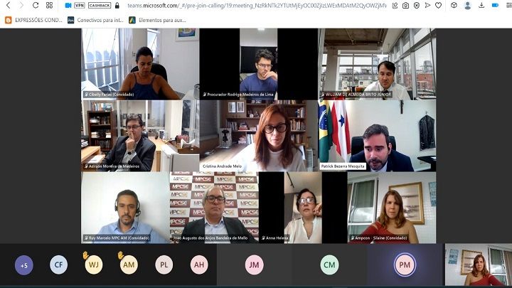 Nova diretoria da AMPCON realiza sua primeira reunião online