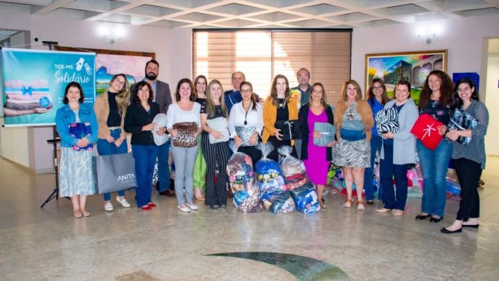 Servidores do MPC-MS participam de campanha TCE-MS solidário